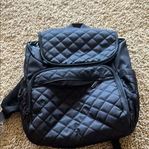 Quilted Black Baby Bag
